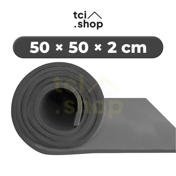 Busa Lembaran D24 – Hitam – 50×50×5 cm – Teracahaya