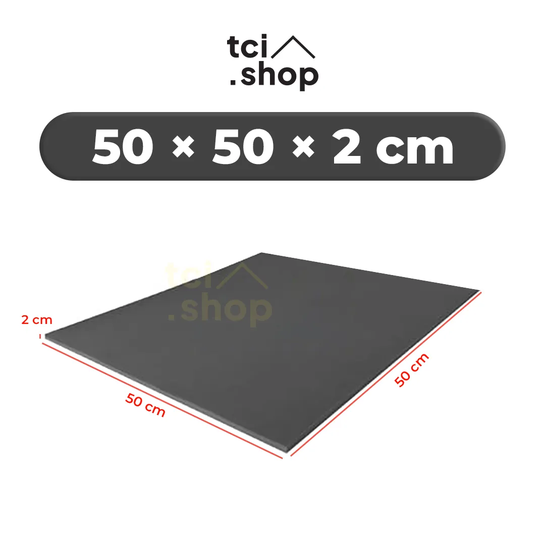 Busa Lembaran D24 - Hitam - 50×50×5 cm - Gambar 2